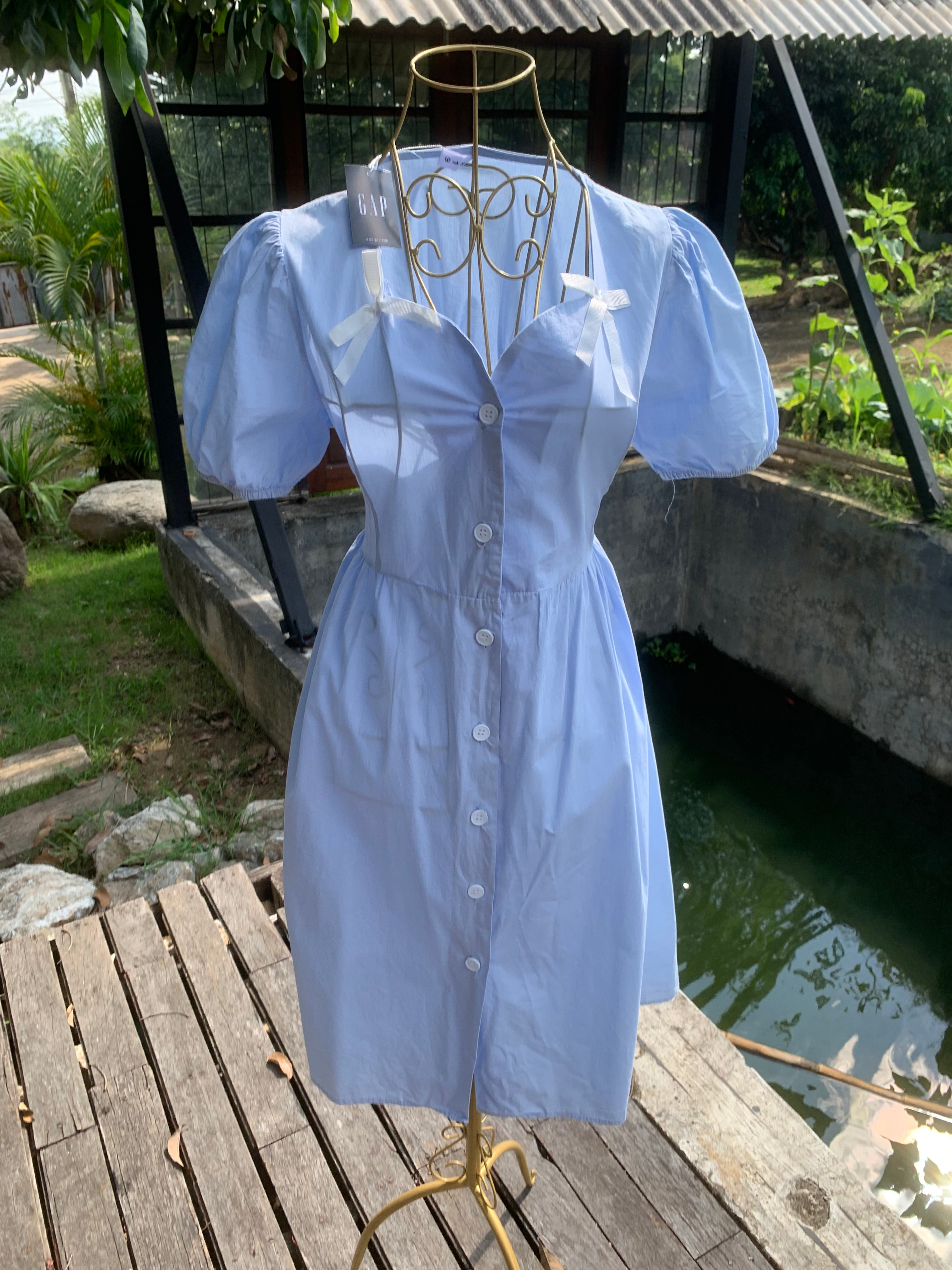 Ethereal Milkmaid Dream Dress