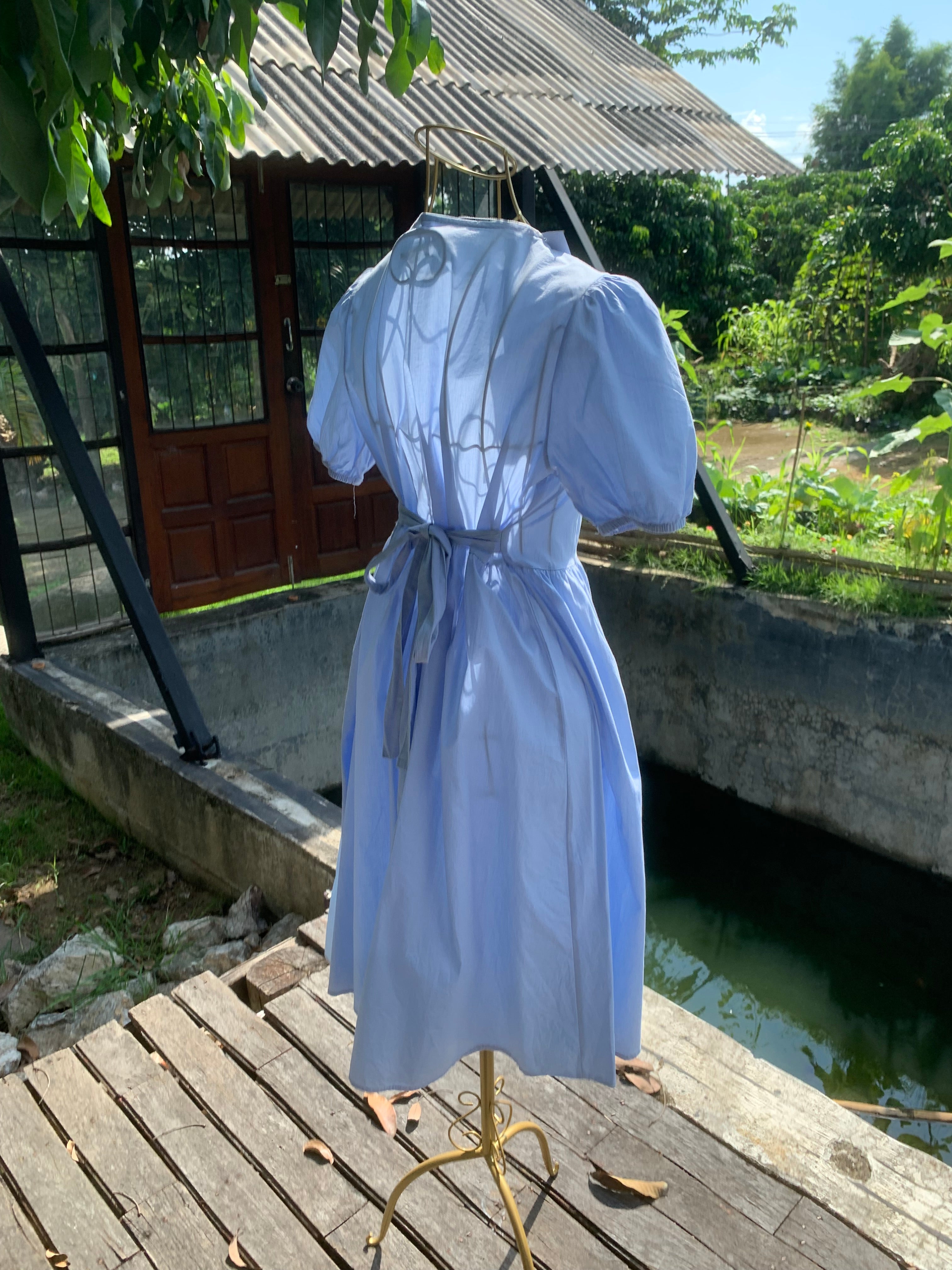 Ethereal Milkmaid Dream Dress