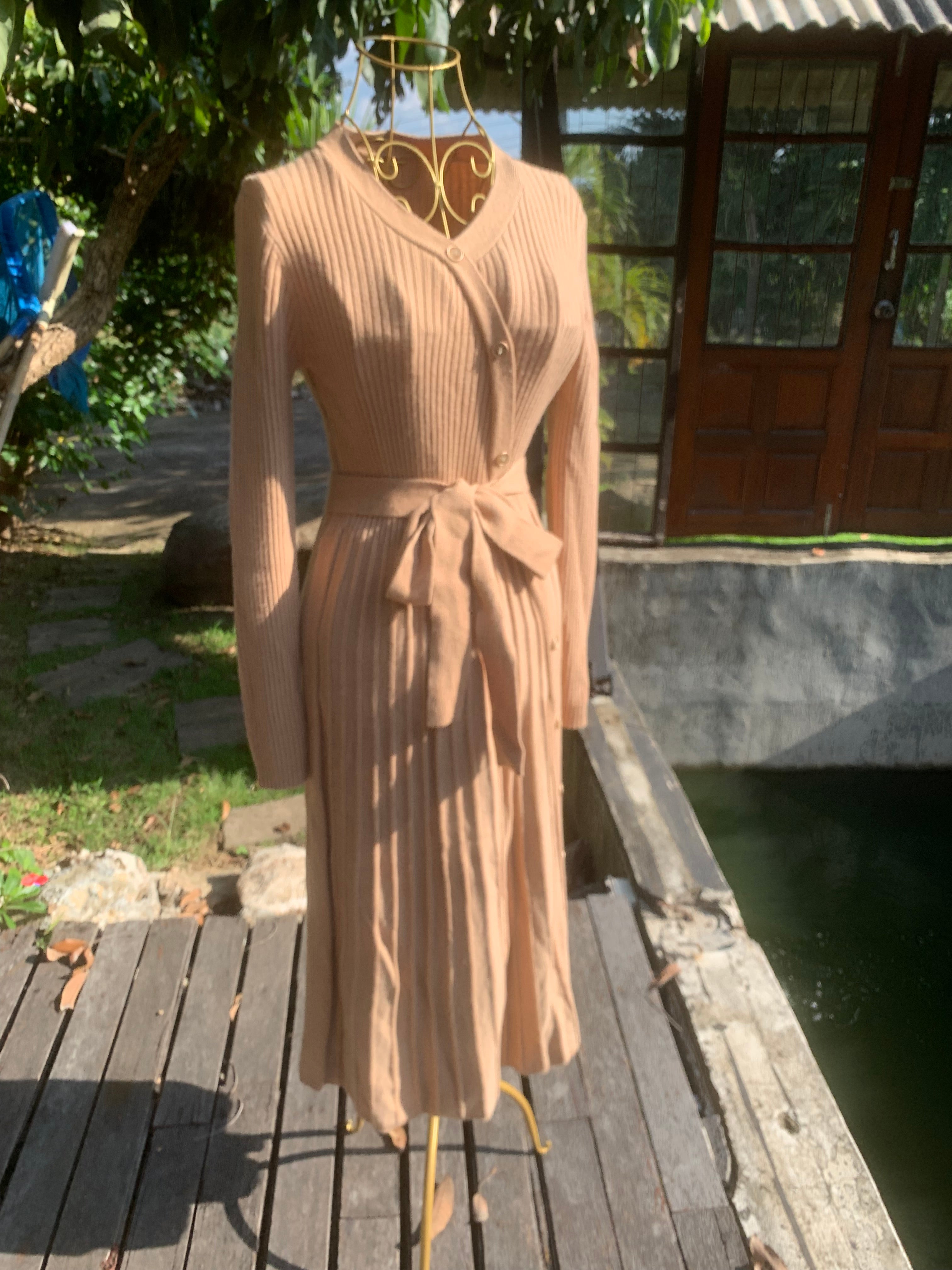 Whimsical wrap cardigan Dress